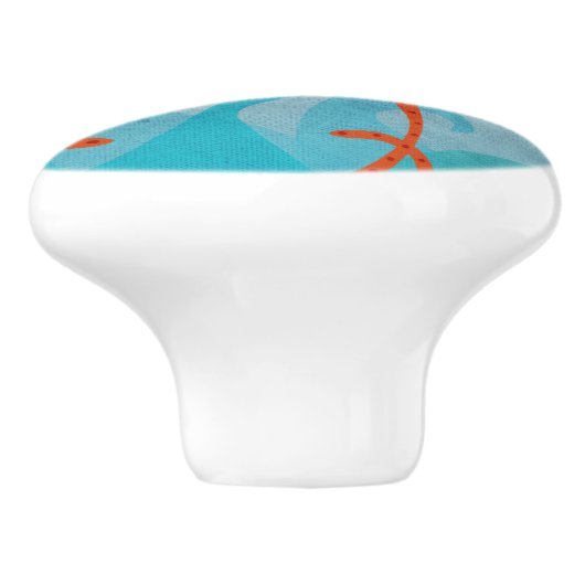 Zee Monster Keramische Knop (Zijkant)