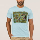 Zee Monster Map T-Shirt (Voorkant)
