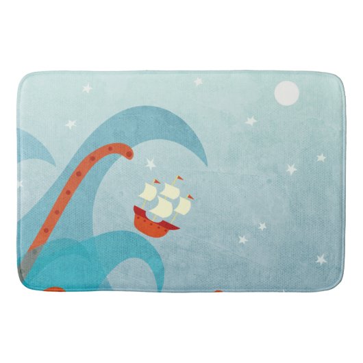 Zee Monster Sailing Badmat (Voorkant)