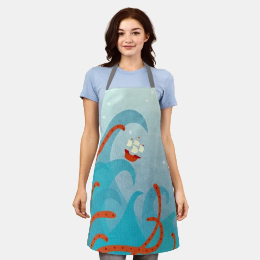 Zee Monster Sailing Boat Schort (Gedragen)