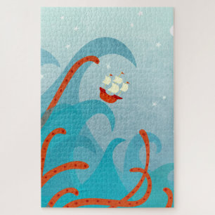 Zee Monster Sailing Legpuzzel