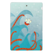 Zee Monster Sailing Mini Klembord (Achterkant)