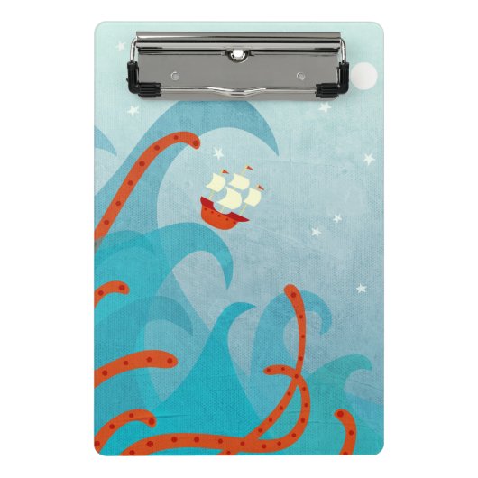 Zee Monster Sailing Mini Klembord (Voorkant)