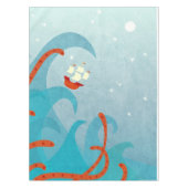 Zee Monster Sailing Tafelkleed (Voorkant)