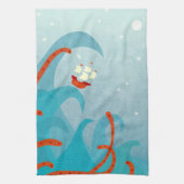 Zee Monster Sailing Theedoek (Verticaal)