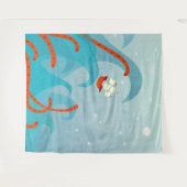 Zee Monster Sailing Wandkleed (Voorkant (horizontaal))