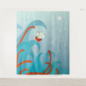 Zee Monster Sailing Wandkleed (Voorkant)