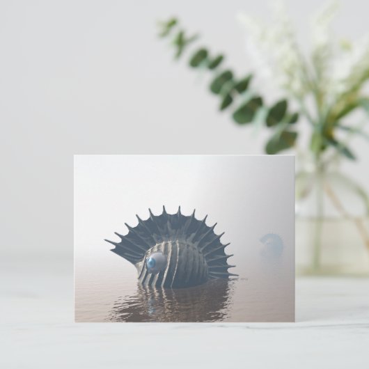 Zee Monsters Briefkaart (Staand voorkant)