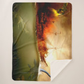 ZEE MONSTERS SHERPA DEKEN (Voorkant)