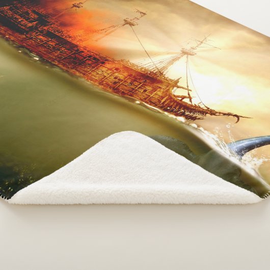 ZEE MONSTERS SHERPA DEKEN (3/4)