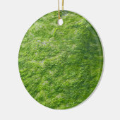 Zee Mos Groen Natuur Grass Beach Nautisch Keramisch Ornament (Links)
