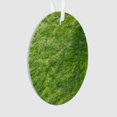 Zee Mos Groen Natuur Grass Beach Nautisch Ornament (voorkant)