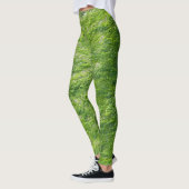 Zee Moss Groen Natuur Nautische Kust Schattige Mei Leggings (Links)