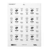 Zee Moss Skin Serum Labels (Full Sheet)