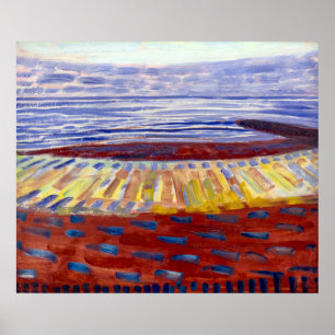 Zee na zonsondergang   Piet Mondrian   Poster