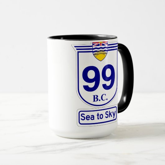 Zee-naar-luchtsnelweg Mok (Voorkant rechts)