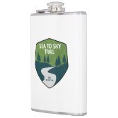 Zee naar Sky Trail British Columbia Heupfles (Links)