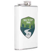 Zee naar Sky Trail British Columbia Heupfles (Rechts)