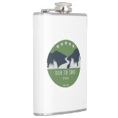 Zee naar Sky Trail British Columbia Heupfles (Rechts)