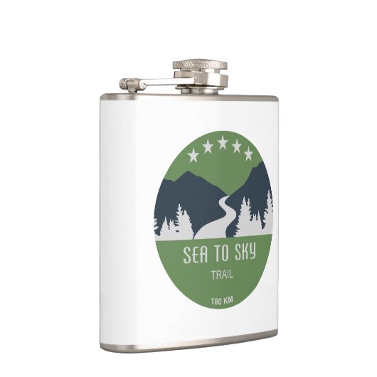 Zee naar Sky Trail British Columbia Heupfles (Rechts)