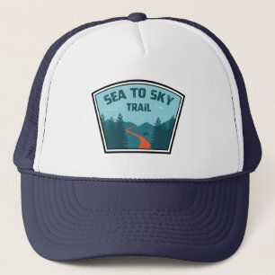 Zee naar Sky Trail British Columbia Trucker Pet