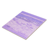 Zee Natuur Golven Schuimwater Tegeltje (Zijkant)