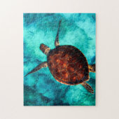 Zee Natuur zeestrand Legpuzzel (Verticaal)