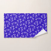 Zee Nautical Theme Anchor Kapitein Bad Handdoek (Handdoek)