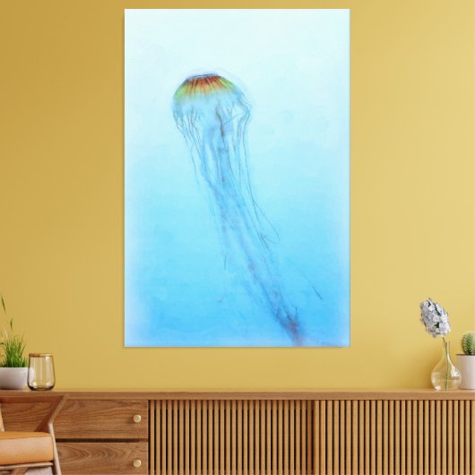 Zee Nettle Canvas Afdruk (Insitu (Woonkamer))