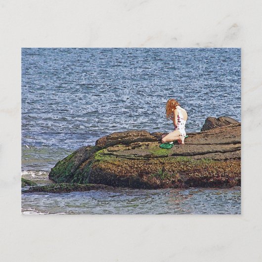 Zee Nymph Briefkaart (Voorkant)