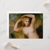 Zee Nymph (door Thomas Sully) Kaart (Voorkant / Achterkant in situ)