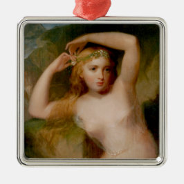 Zee Nymph (door Thomas Sully) Metalen Ornament