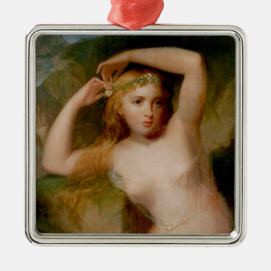 Zee Nymph (door Thomas Sully) Metalen Ornament (Voorkant)