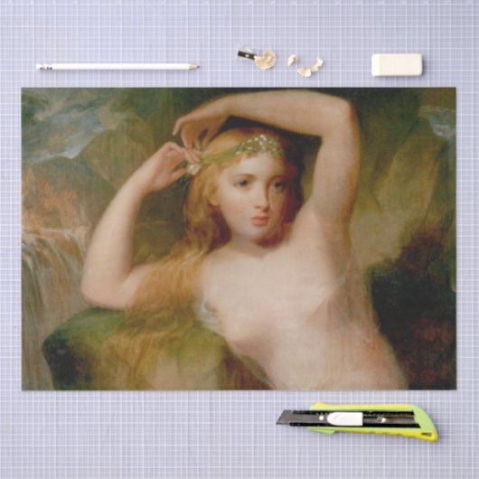 Zee Nymph (door Thomas Sully) Tissuepapier (Craft)