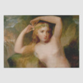 Zee Nymph (door Thomas Sully) Tissuepapier (Voorkant)