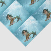 Zee Nymph Tissuepapier (Detail)