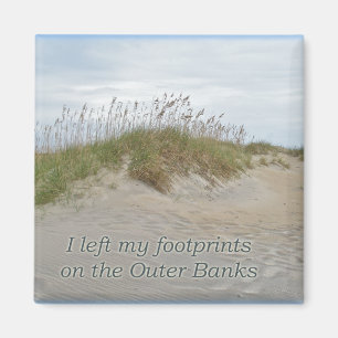 Zee Oats on Sand Dune Outer Banks NC Magneet