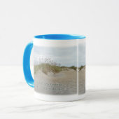 Zee Oats on Sand Dune Outer Banks NC Mok (Voorkant links)