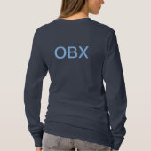 Zee Oats on Sand Dune Outer Banks NC T-shirt (Achterkant)