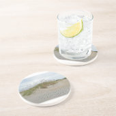 Zee Oats on Sand Dune Outer Banks NC Zandsteen Onderzetter (Zijkant)