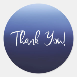 Zee Oceaan Blauw Moderne Minimaal Strand Bruids Sh Ronde Sticker