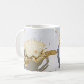 Zee Oceaan Krab Schaaldier Koffiemok (Voorkant links)