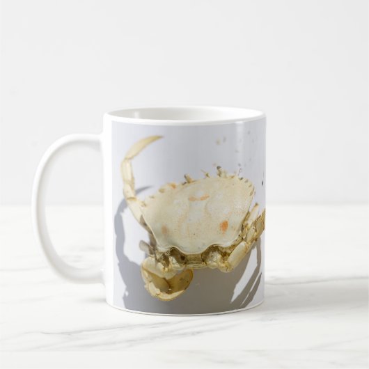 Zee Oceaan Krab Schaaldier Koffiemok (Links)