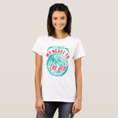 Zee oceaan strand Zomer liefhebber T-shirt (Voorkant volledig)