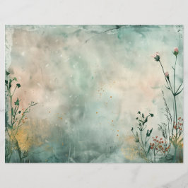 Zee Oceaan Zeemeermin Junk Journal Scrapbook Paper