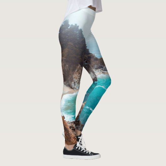 zee oceaanblauwe leggings (Rechts)