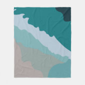 Zee Ocean Beach Fleece Deken (Voorkant)