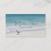 Zee Ocean Beach Travel Stijlvol Visitekaartje (Voorkant)