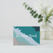 Zee Ocean Beach Visitekaartje (Staand voorkant)