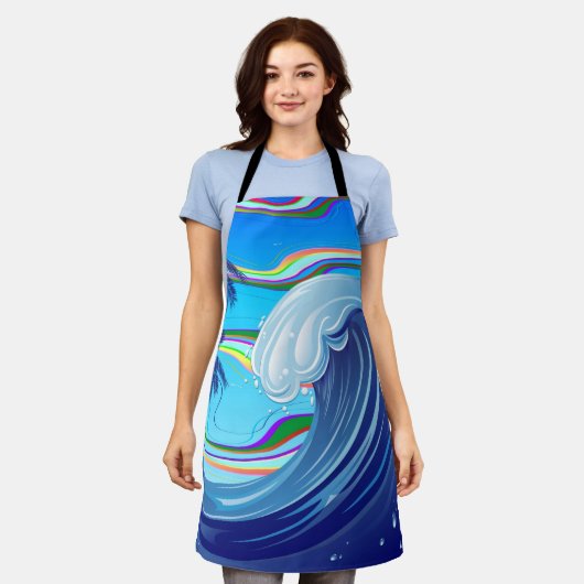 Zee Ocean big Wave Water Schort (Gedragen)